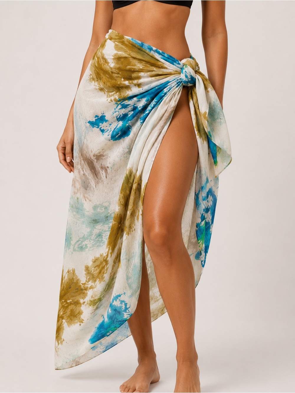 Tie Dye Print Scarf/Wrap